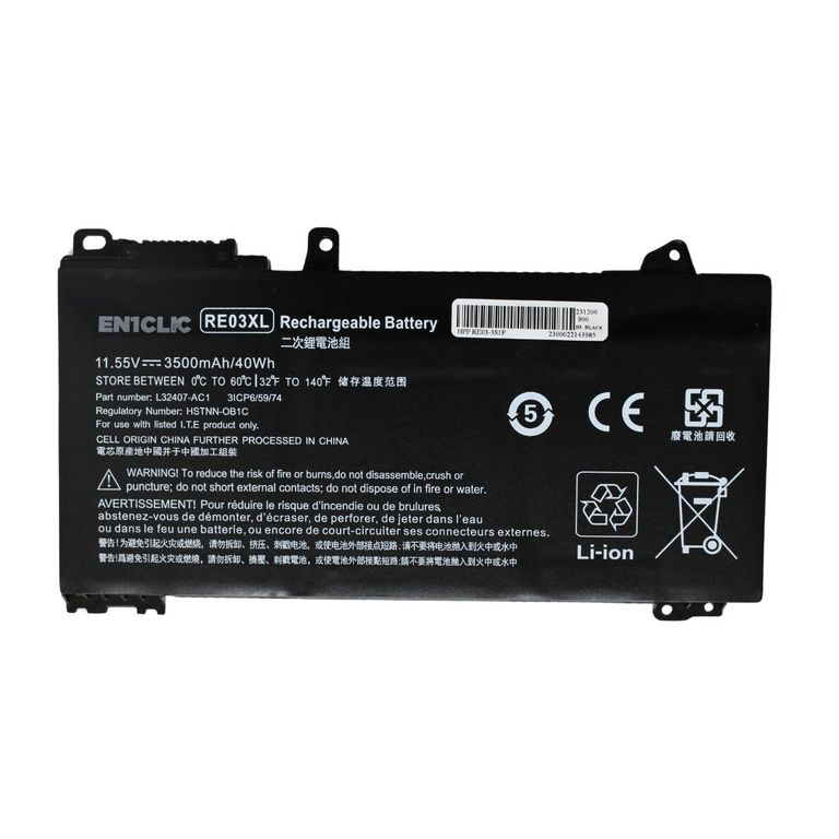 Batería Para Laptop RE03XL Probook 450 G6 G7