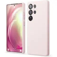 GENERICO - Case Silicona para Samsung S25 Ultra - Rosado