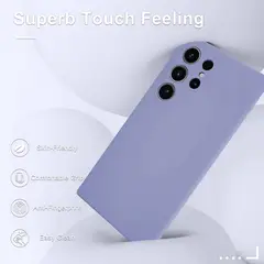 GENERICO - Case Silicona para Samsung S25 Ultra - Lavanda