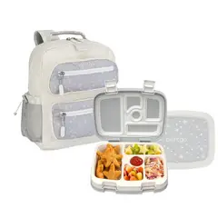 BENTGO - Set Lonchera y Mochila Escolar Kids Whimsy & Wonder - Sprinkle