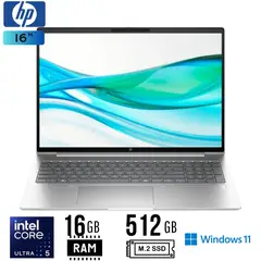 HP - LAPTOP PROBOOK 460, 16" LCD. Core Ultra 5, 16GB. 512 SSD . W11 PRO