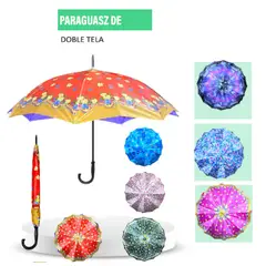 GENERICO - Paraguas Plegable Sombrilla de Mano