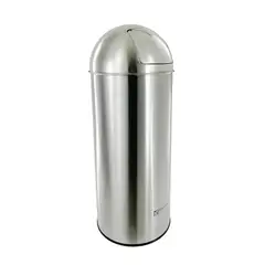 FACUSA - Papelera 60LT Inox Push (D36.5X89CM) - 984056001