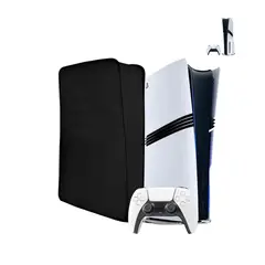 GENERICO - Funda Protector Antipolvo Negro Compatible Ps5 Pro