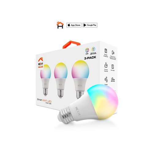 Foco Led Inteligente NEXXT CON LUZ RGB - NHB C120M 3 PACK