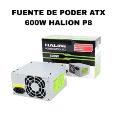 HALION - FUENTE DE PODER ATX 600W P8