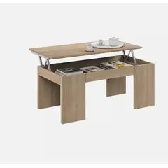 NACION MUEBLES - MESA DE CENTRO ROCKY COLOR MADERA