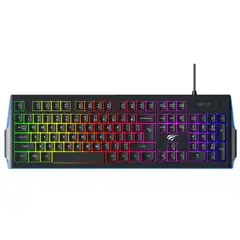 HAVIT - Teclado Gamer de membrana RGB GAMENOTE KB866L color Negro