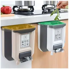 MINARI - Tacho de Basura Colgante con Dispensador TB2-COLOR ALEATORIO