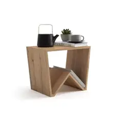 NACION MUEBLES - MESA DE CENTRO ARIELA COLOR MADERA