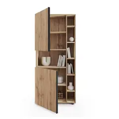 NACION MUEBLES - ESTANTE MODU COLOR MADERAA