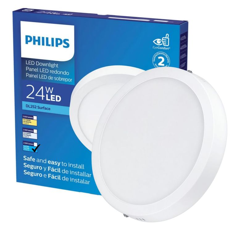 FOCO LED DOWNLIGHT 24W LUZ FRÍA