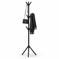 MINARI - Perchero de Pie Colgador de Carteras Ropa Negro P38