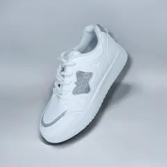 GENERICO - ZAPATILLA PARA DAMA CACY STAR BLANCO - C10079