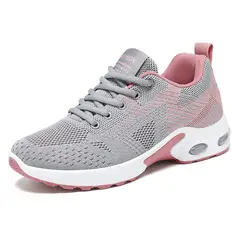 GENERICO - ZAPATILLA DE MUJER PROFESSIONAL FASHION 812 - ROSADO-GRIS