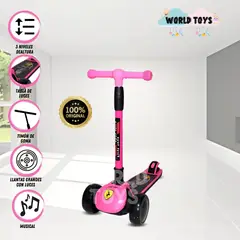 FIRST TOY - Scooter para Niños «FERRAR» Pink