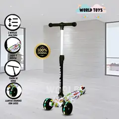 FIRST TOY - Scooter para Niños «FESTCOLOR» White