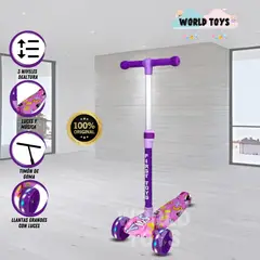 FIRST TOY - Scooter para Niños «FESTCOLOR» Purple
