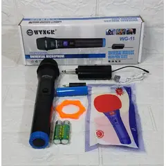 GENERICO - Micrófono Karaoke Inalámbrico UHF Wvngr Wg-11