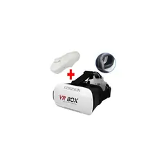 GENERICO - Google cardboard lentes realidad virtual 3d vr box control