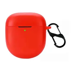 GENERICO - Funda case de Silicona para Audífonos Bose Quietcomfort 2 ultra rojo