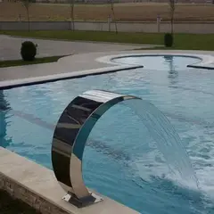 GENERICO - Cascadas de Acero Inox para piscinas 80cm x 50cm