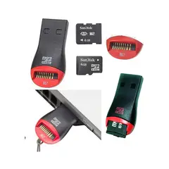 GENERICO - Lector adaptador micro sd y m2 a usb