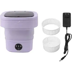 GENERICO - Mini lavadora de ropa portátil compacto plegable