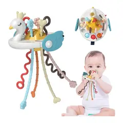 GENERICO - Cisne Juguete Montessori Sensorial 5 En 1 Para Bebé