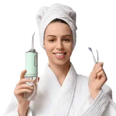 OEM - Irrigador Bucal Inalambrico Electrico Limpieza de Dientes Recargable