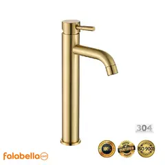 XM - Mezcladora de Lujo para mueble 0103A07 Acero Inoxidable Nano Dorado