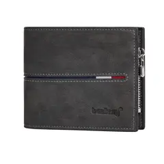 BAELLERRY - Billetera de cuero vegano PU D3072S