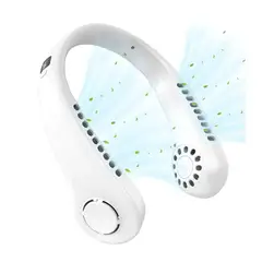 OEM - Ventilador de Cuello Portátil con Diseño Manos Libres 3 Velocidades
