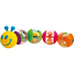 GENERICO - Sonajero En Forma De Gusanito Feliz