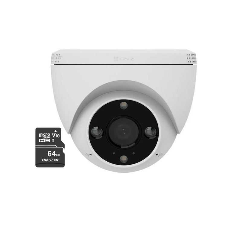 Cámara Seguridad H4 2K Domo Vision Nocturna + SD64 GB -