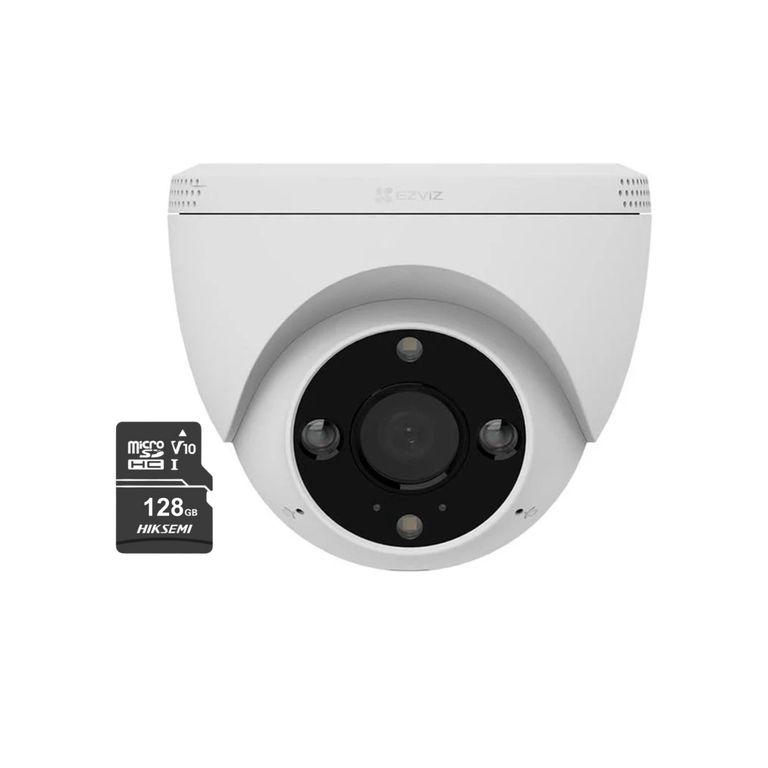 Cámara Seguridad H4 2K Domo Vision Nocturna + SD128 GB -