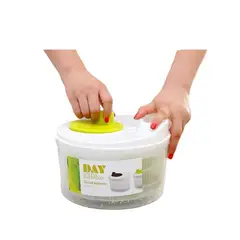 GENERICO - CENTRIFUGADORA ESCURRIDOR PARA ENSALADAS Y VERDURAS