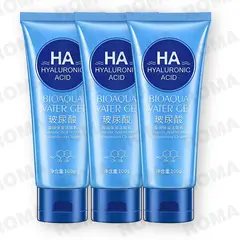 BIOAQUA - PACK 3 GEL LIMPIADOR DE ÁCIDO HIALURÓNICO WATER GET 300G