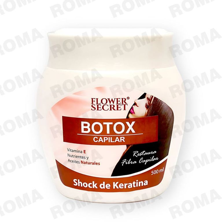 BOTOX CAPILAR SHOCK DE KERATINA FLOWER SECRET 500ML