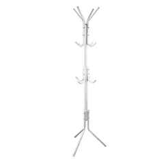 GENERICO - PERCHERO DE ÁRBOL PARA ROPA ABRIGO BOLSO BLANCO