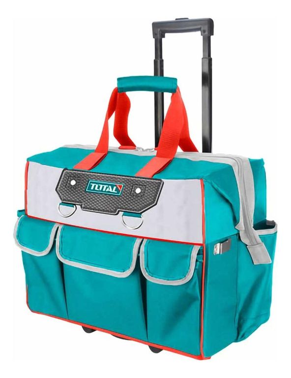 Maletín Portaherramientas 20 con ruedas Total