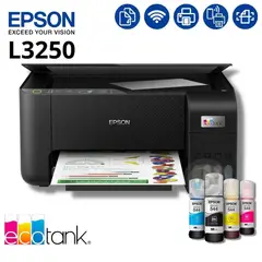 EPSON - Impresora Multifuncional de tinta L3250 WiFi