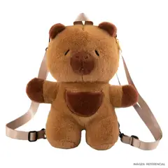 INSPIRA MARKET - Mochila Capibara Peluche Kawai Niños y Niñas