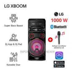 LG - Torre de Sonido XBOOM RNC7 Multi-Bluetooth Karaoke Star