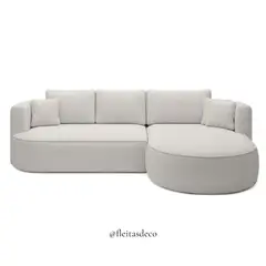 GENERICO - SOFA SECCIONAL CURVY 3 CUERPOS