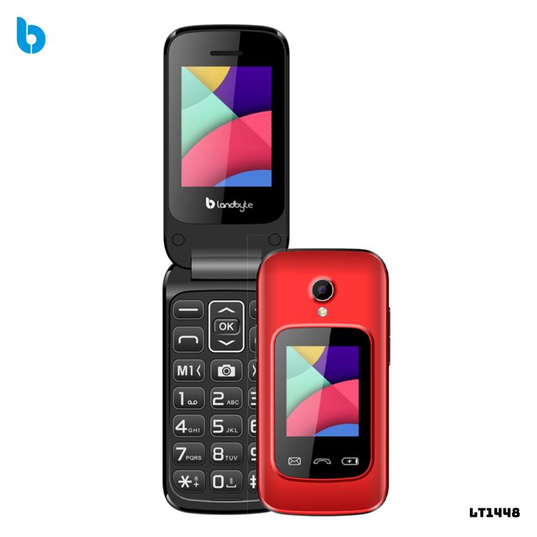 CELULAR BASICO LT1448 4G DUAL SIM - ROJO