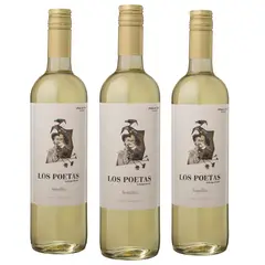 ALTOCEDRO - Pack 3 Vino Blanco Los Poetas Semillon