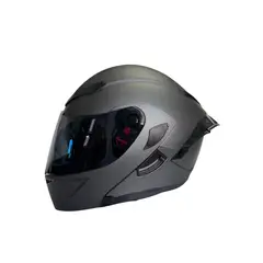 GENERICO - CASCO ABATIBLE XTREME CARBON VISOR OSCURO TALLA XL