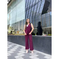 ALLEZ COLLECTION - Chaleco sastre de mujer elegante con forro