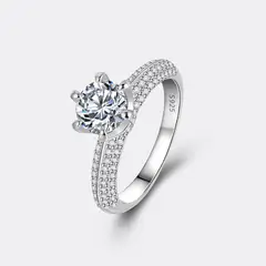 GENERICO - Anillo de Compromiso Brillante – "Eterno Amor"